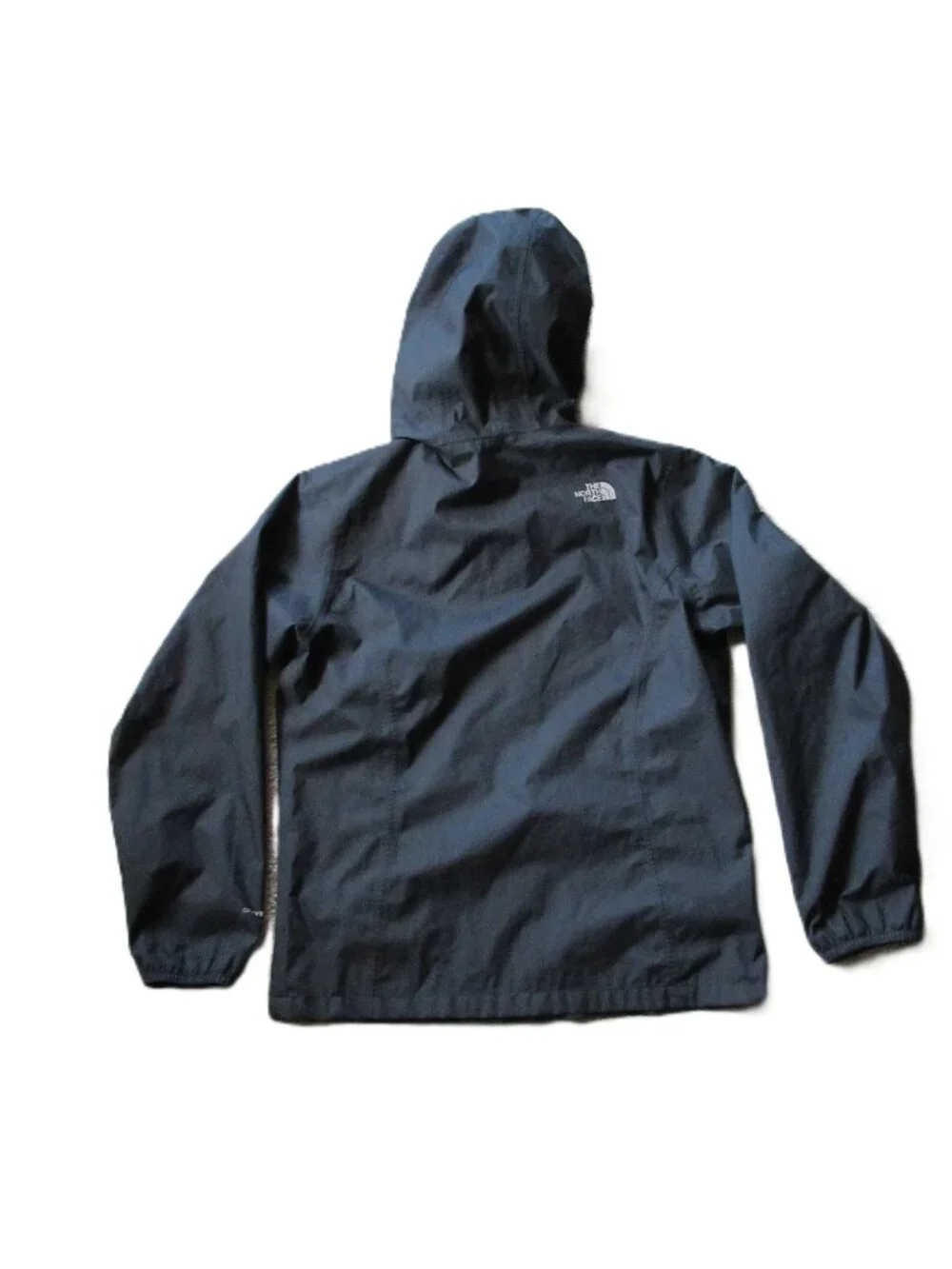 The North Face Girls L 14/16 Dry Vent Waterproof Black Hooded Shell Jacket